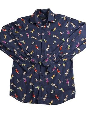 Jared Lang Pin Up Girl  Button-Up Shirt